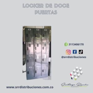 LOCKER DE 12 PUESTOS