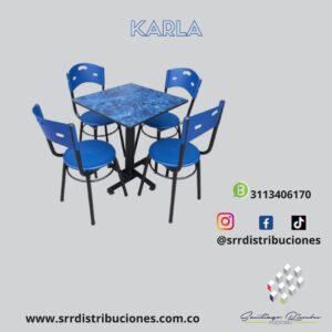 JUEGO DE CAFETERIAS KARLA