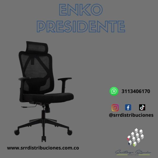 SILLA ENKO PRESIDENTE