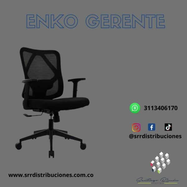 SILLA GIRATORIA ENKO GERENTE