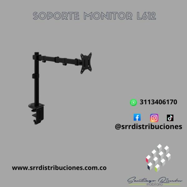 SOPORTE MONITOR L 612