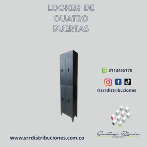 Locker de cuatro puestos