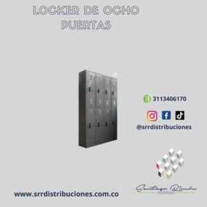 Locker de Ocho Puestos