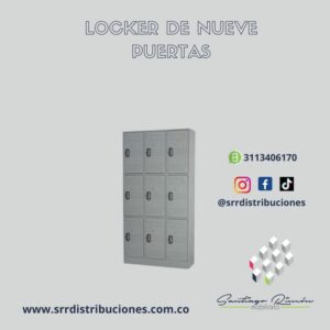 Locker de Nueve Puestos