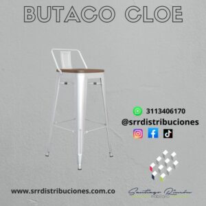 Butaco Cloe Con Espaldar