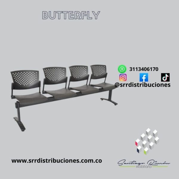 Tandem De Cuatro Puestos  Butterfly