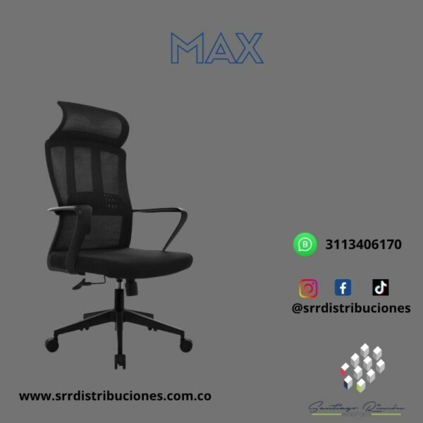 Silla Giratoria Max
