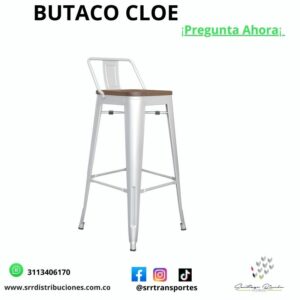 Butaco Cloe con Espaldar