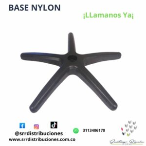 Base nylon 300 mm negra
