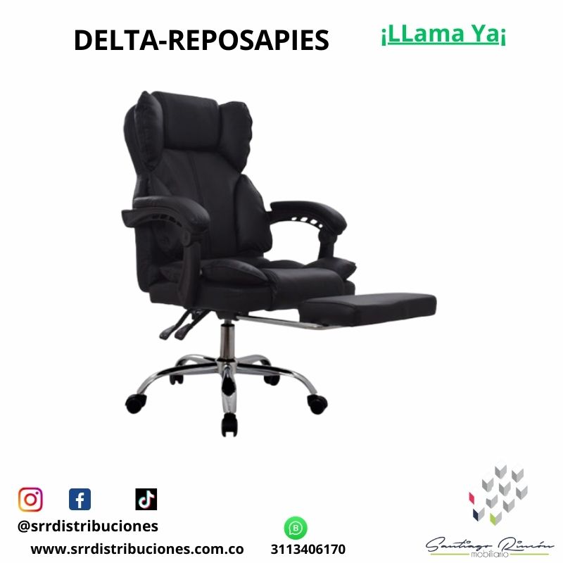 Silla Delta Con Apoyapies